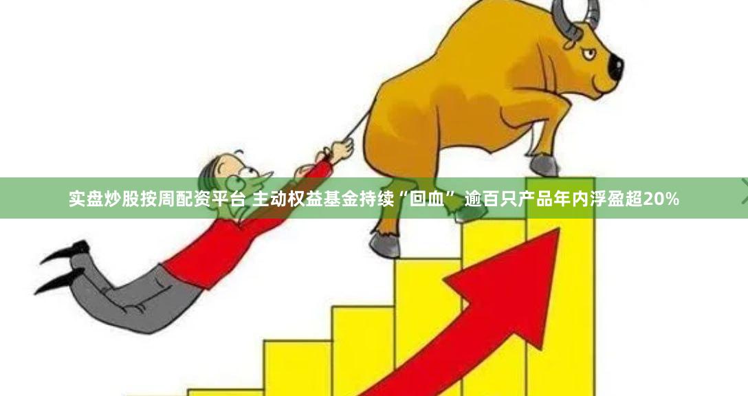 实盘炒股按周配资平台 主动权益基金持续“回血” 逾百只产品年内浮盈超20%